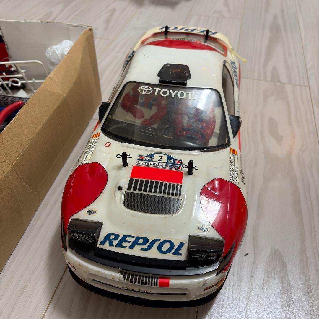 タミヤ 1/10【 トヨタ・セリカ GT-FOUR 電動RC四輪駆動ラリーカー