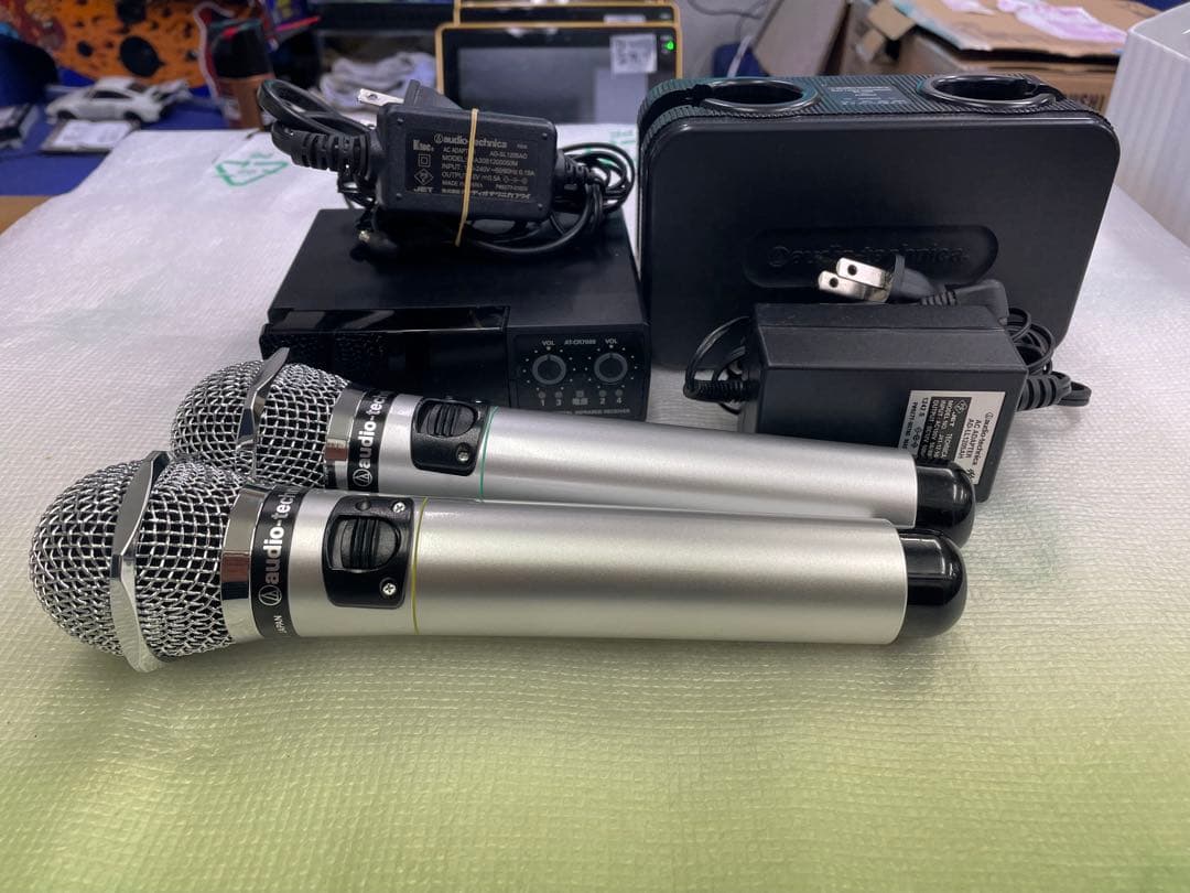 audio-technica ワイヤレスマイクセット CR701+CLM7000