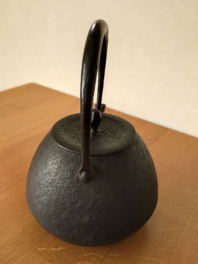 南部鉄器　釜定　鉄瓶（秋の実）