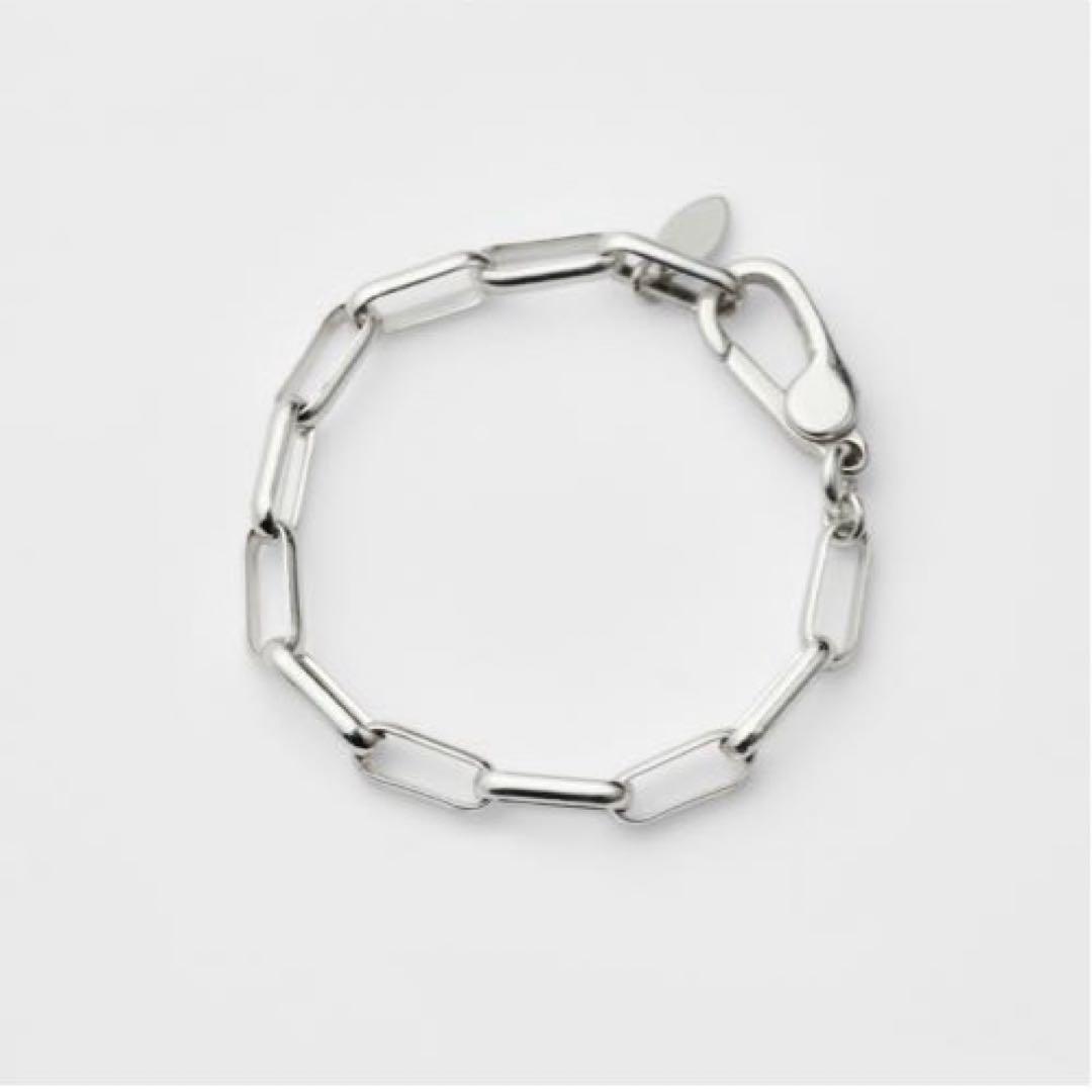 アガット シルバーチェーンリング