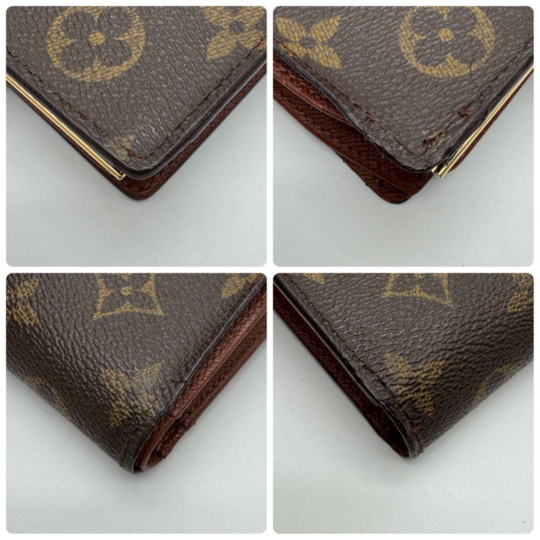 美品✨️ルイヴィトン　モノグラム　ヴィエノワ　二つ折り財布　折り財布　財布