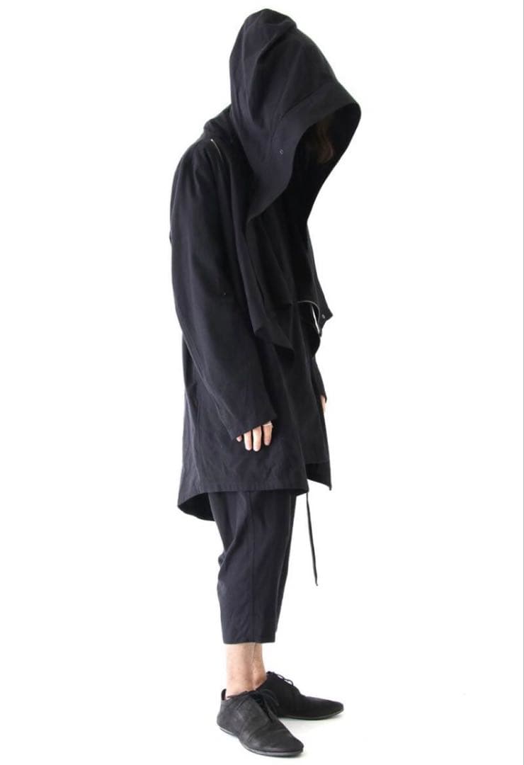 julius ユリウス　カバード　コート　bk1