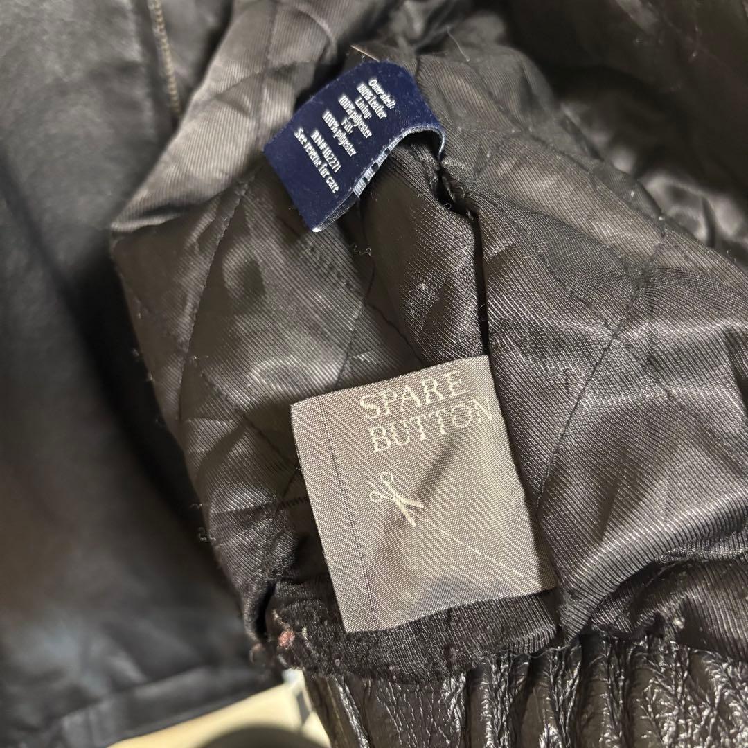 Croft Barrow レザージャケット シングル 革ジャン 本革 ライダース