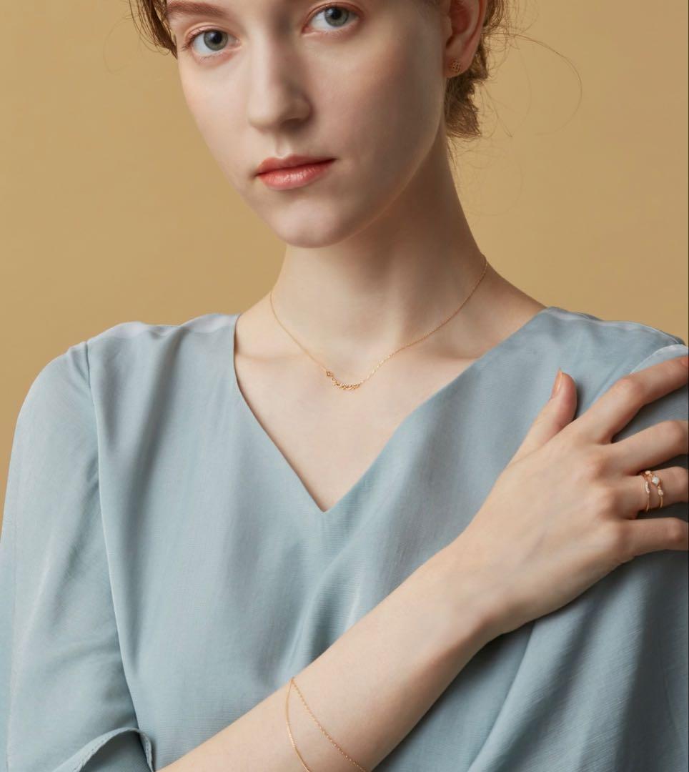 【美品】agete K18ブレスレット