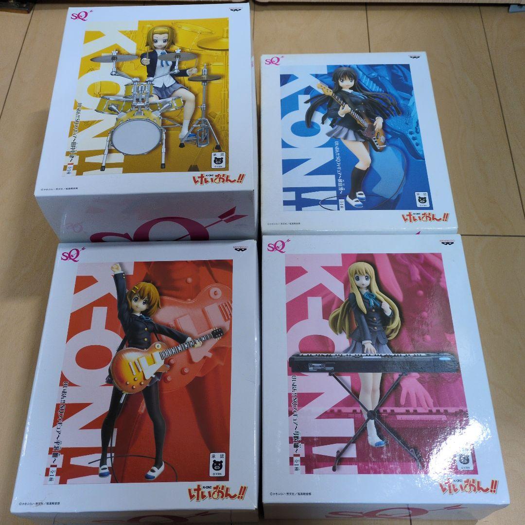 けいおん!!SQフィギュア　4点セット