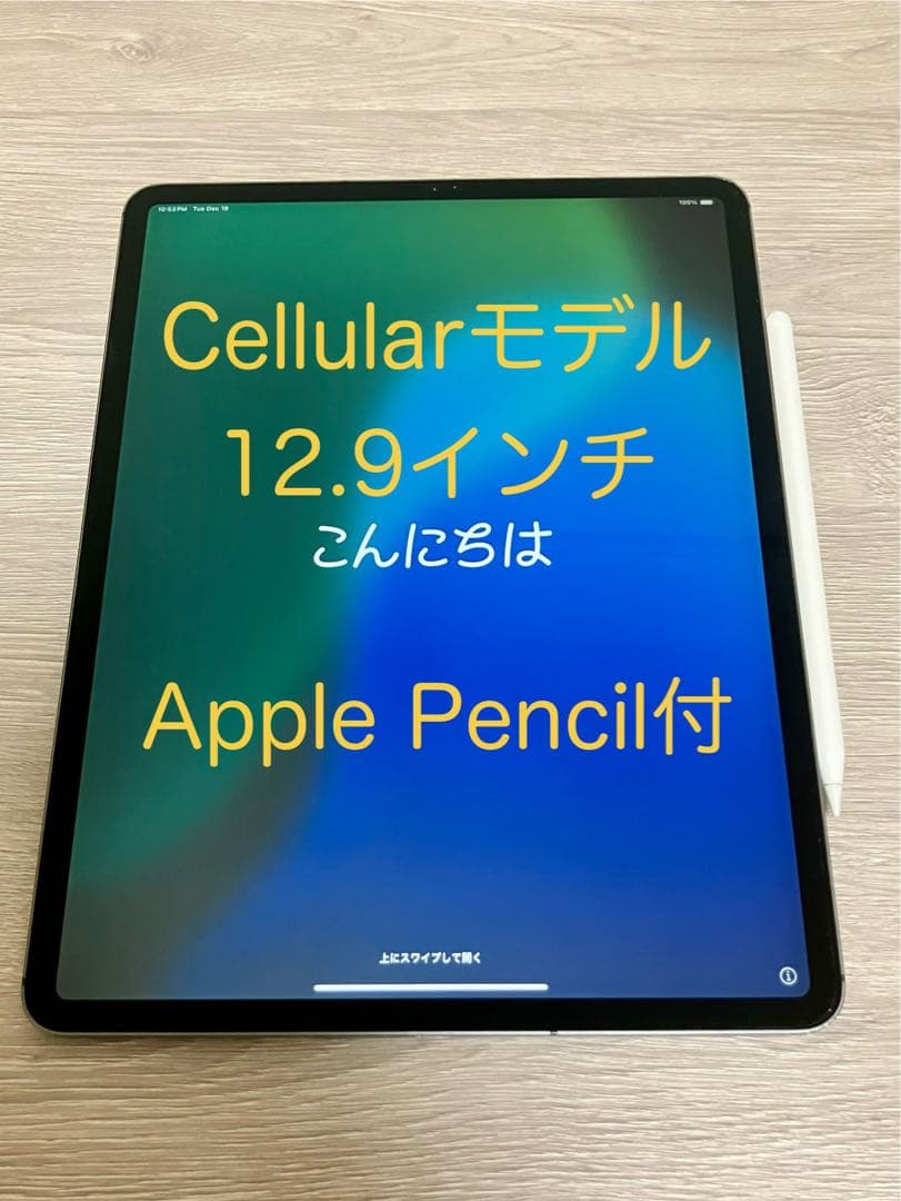 Cellular 12.9 iPad Pro 第3世代 Apple Pencil