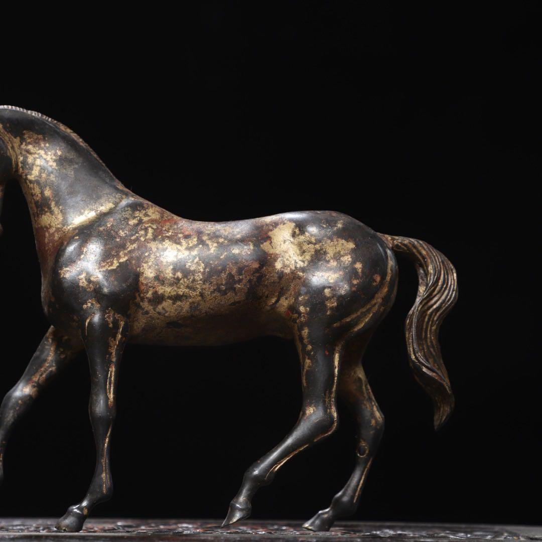 銅製 馬　置物　成功・前進・事業繁栄・出世運の象徴