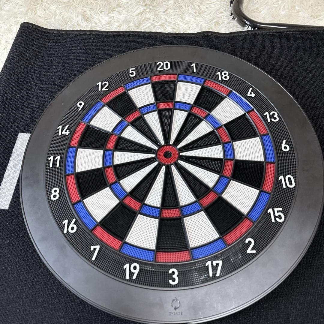 ダーツライブホーム & スタンド & 防炎ラベル付スローマット 3点セット