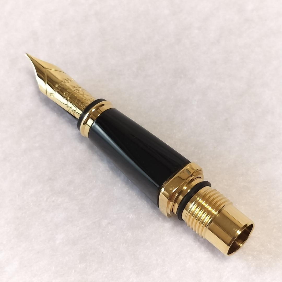 ウォーターマン 万年筆 エクセプション・スリム ブラック F 18K