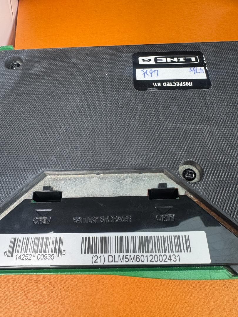 LINE 6 DL4 Delay Modeler グリーン アダプター無し