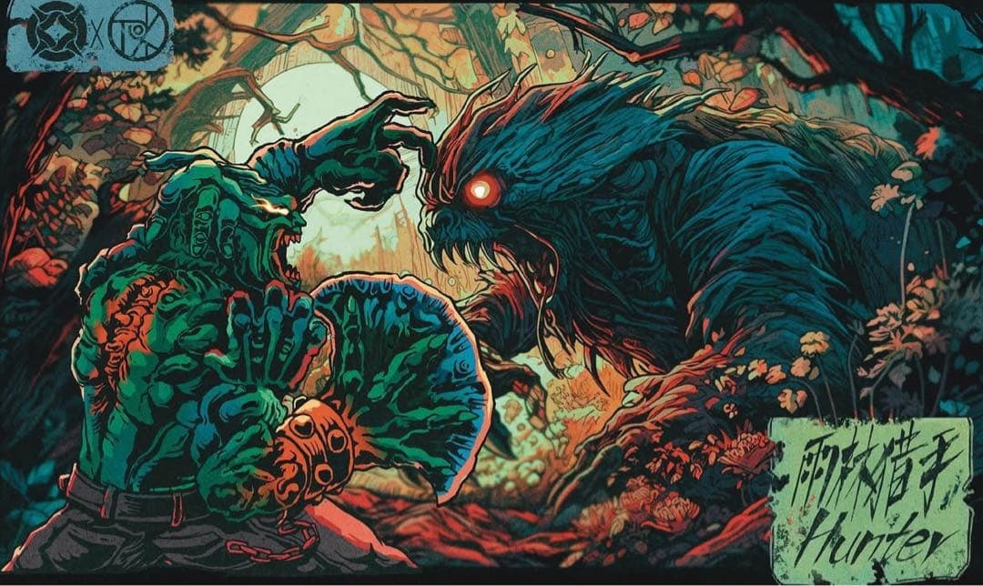 MIEIMTOYS 外星雨林careful hunter hungryhands