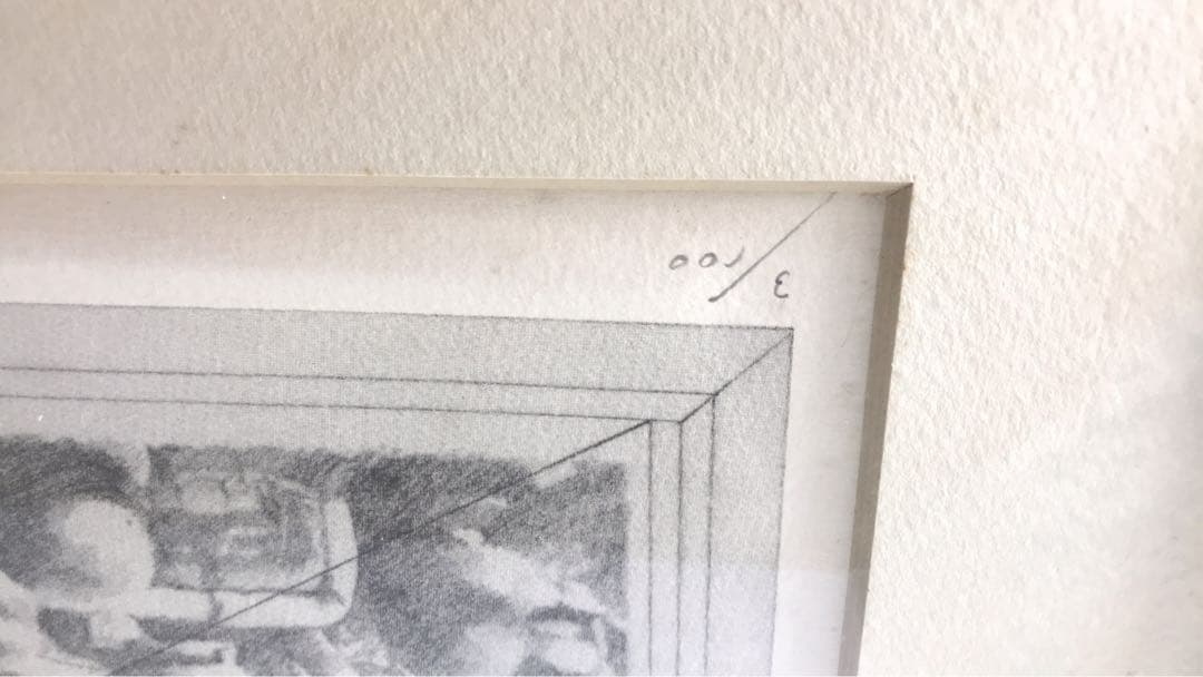 吉村益信さんの絵　100部限定作品