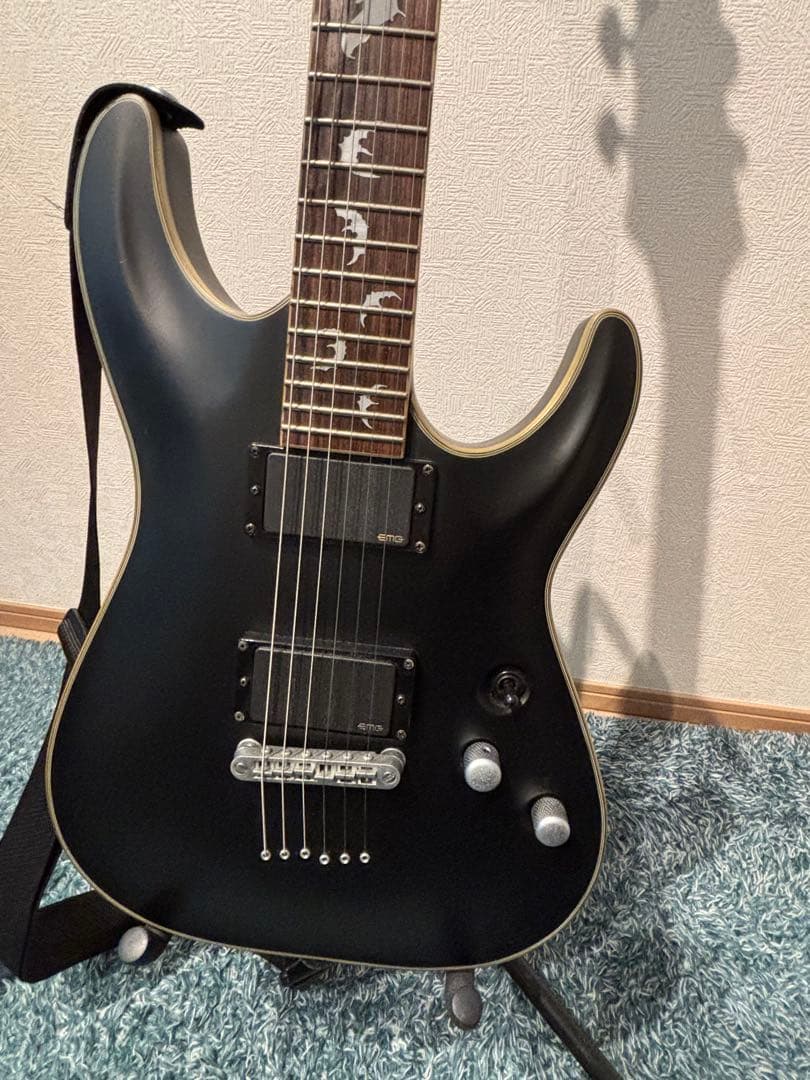 ギター SCHECTER DMIEN PLATINUM-6 SBK
