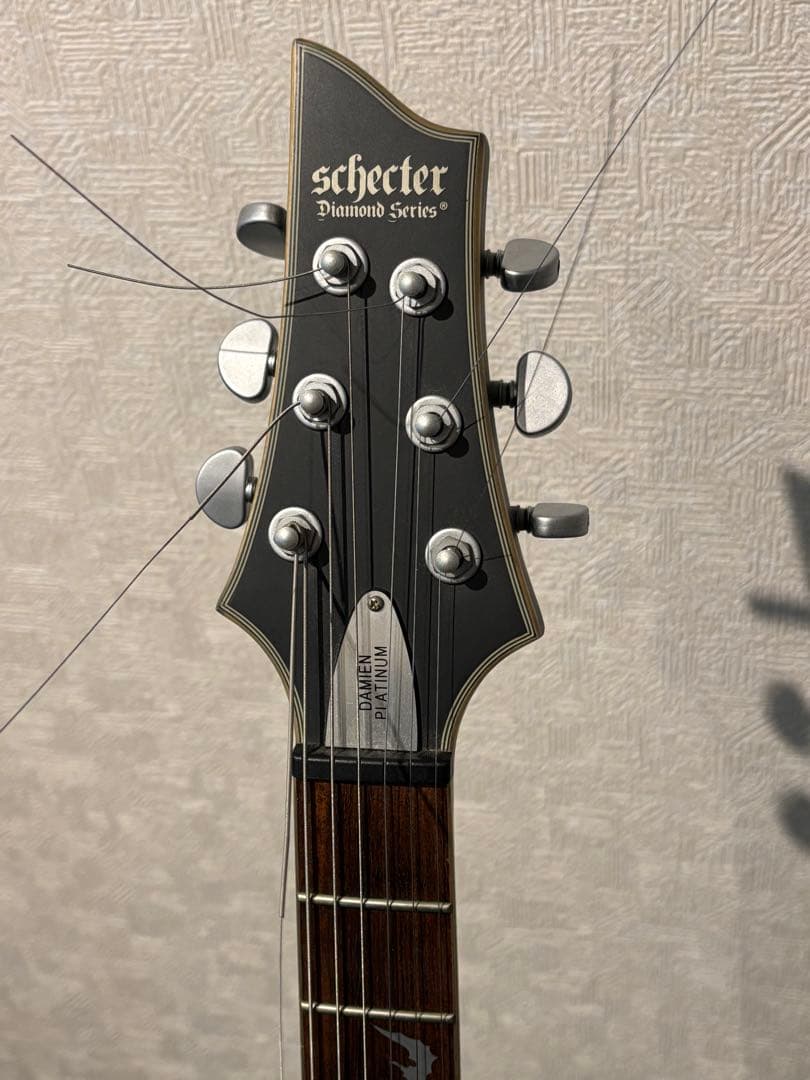 ギター SCHECTER DMIEN PLATINUM-6 SBK