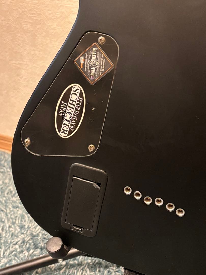 ギター SCHECTER DMIEN PLATINUM-6 SBK