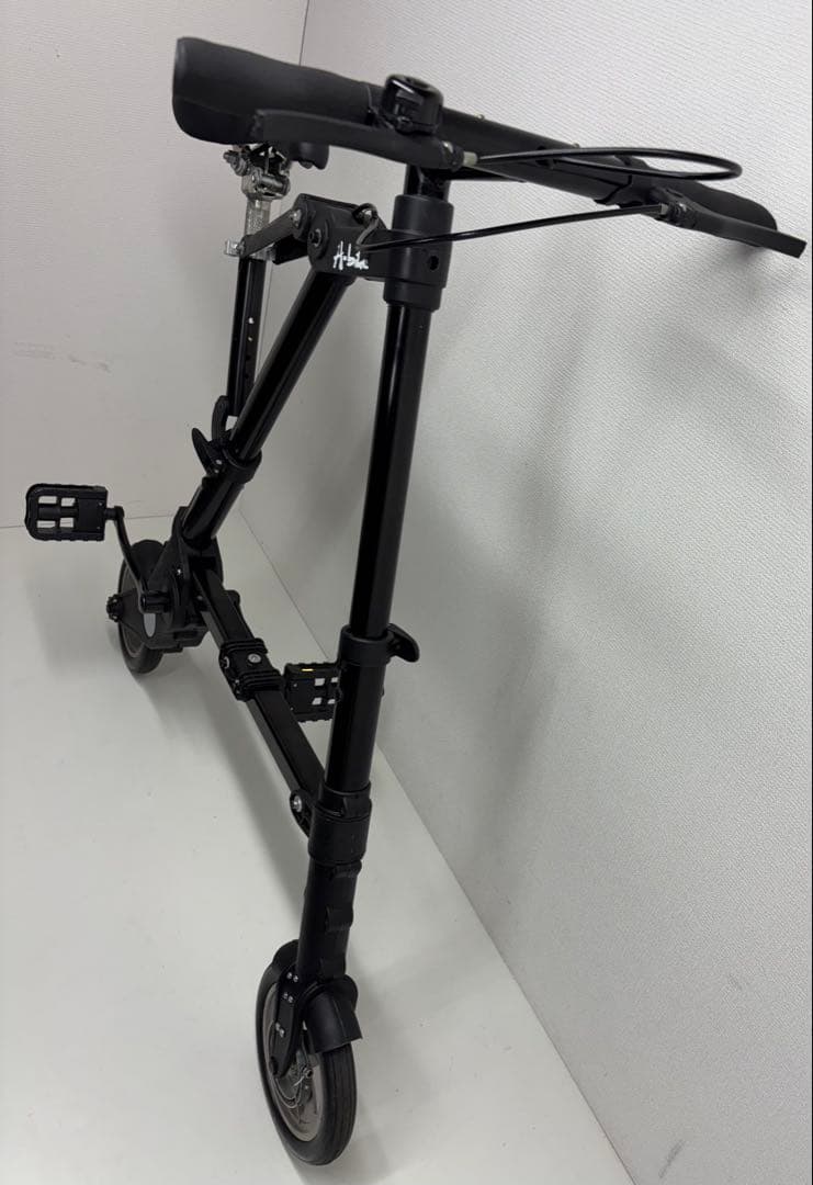 A-bike 折りたたみ自転車 A型 bike ブラック 10インチ