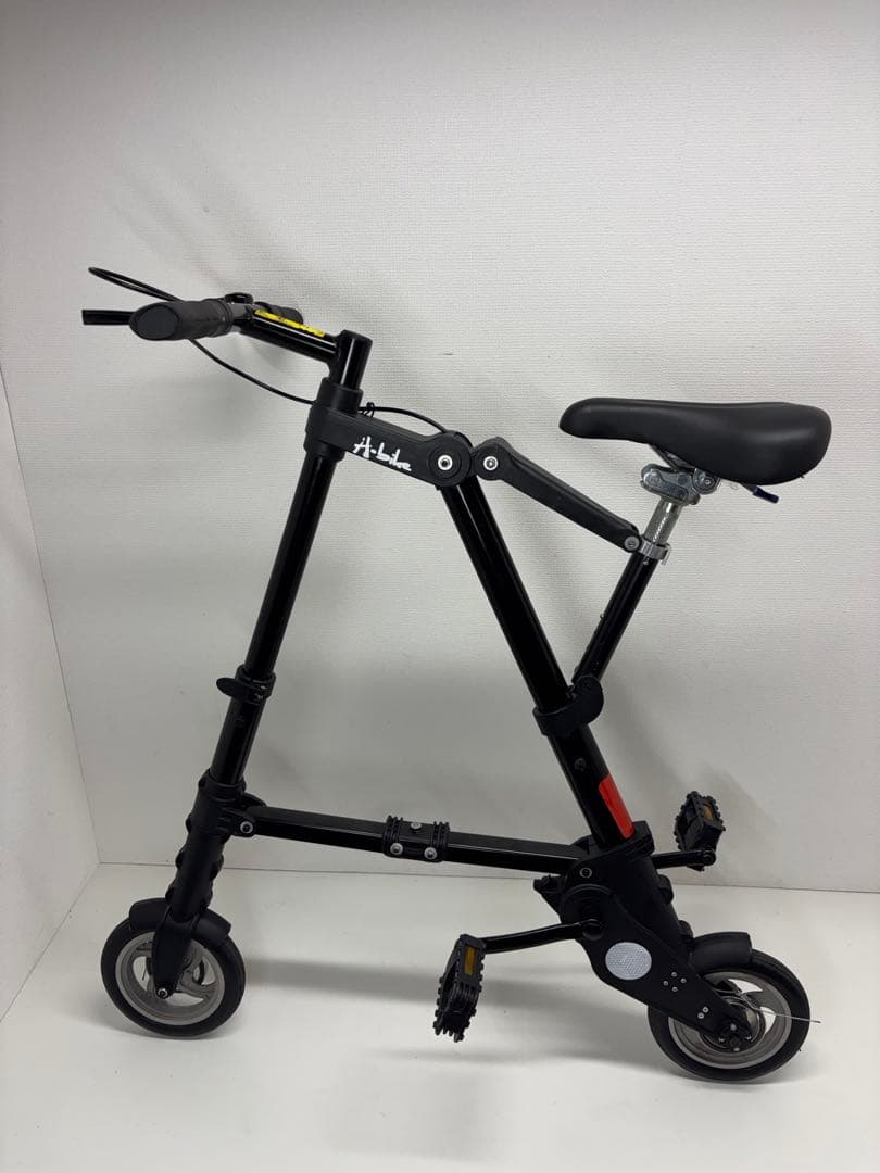 A-bike 折りたたみ自転車 A型 bike ブラック 10インチ