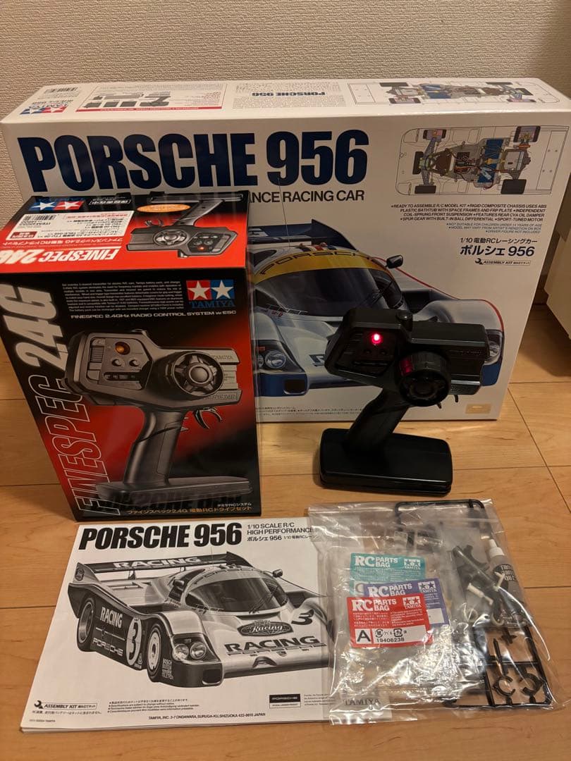 【新品！LED15灯！フルベア！】タミヤ 1/10 ポルシェ 956 フルセット