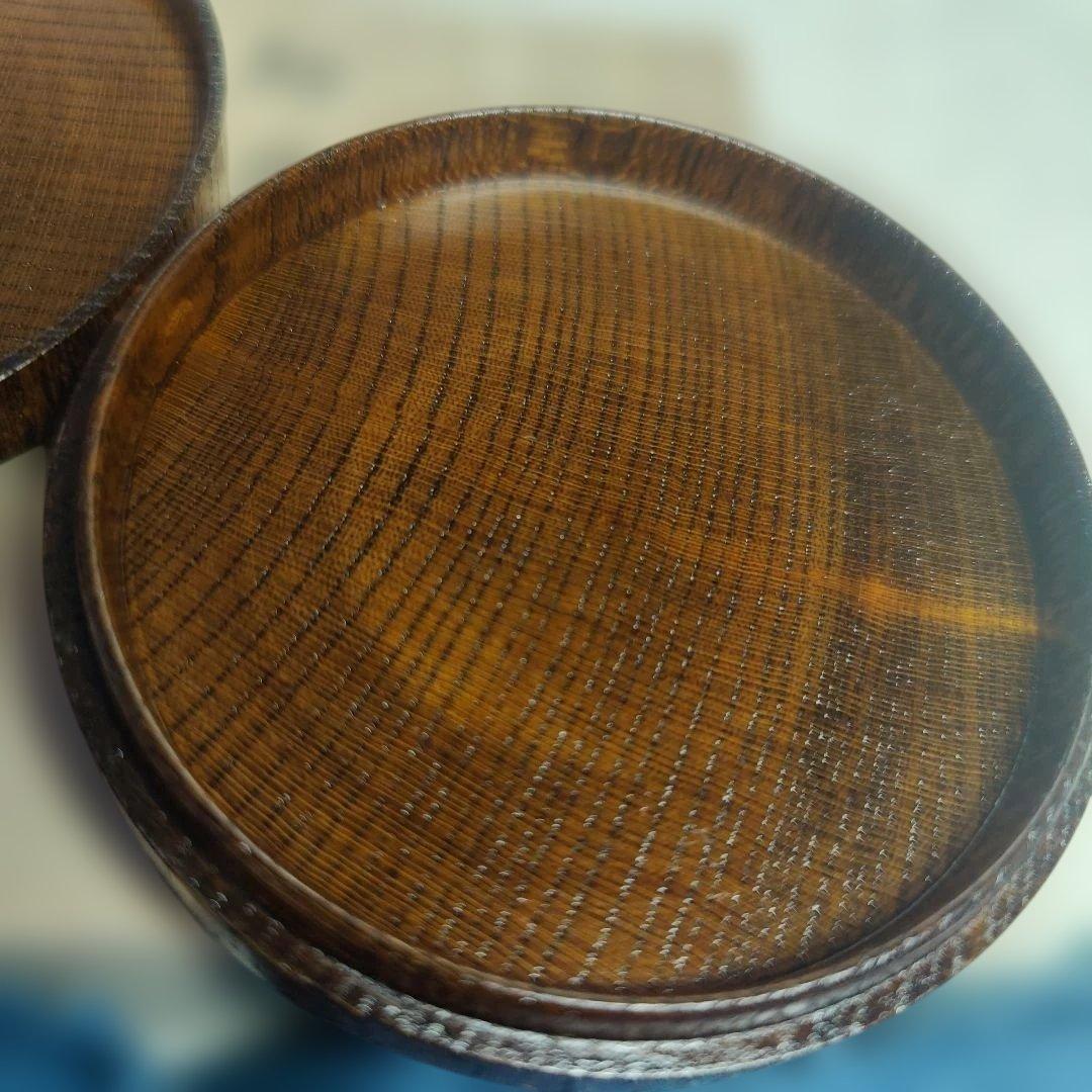 初雁蒔絵香合 香炉 欅 共箱 茶道具 香道具 蒔絵 香合 木製 前端春斎