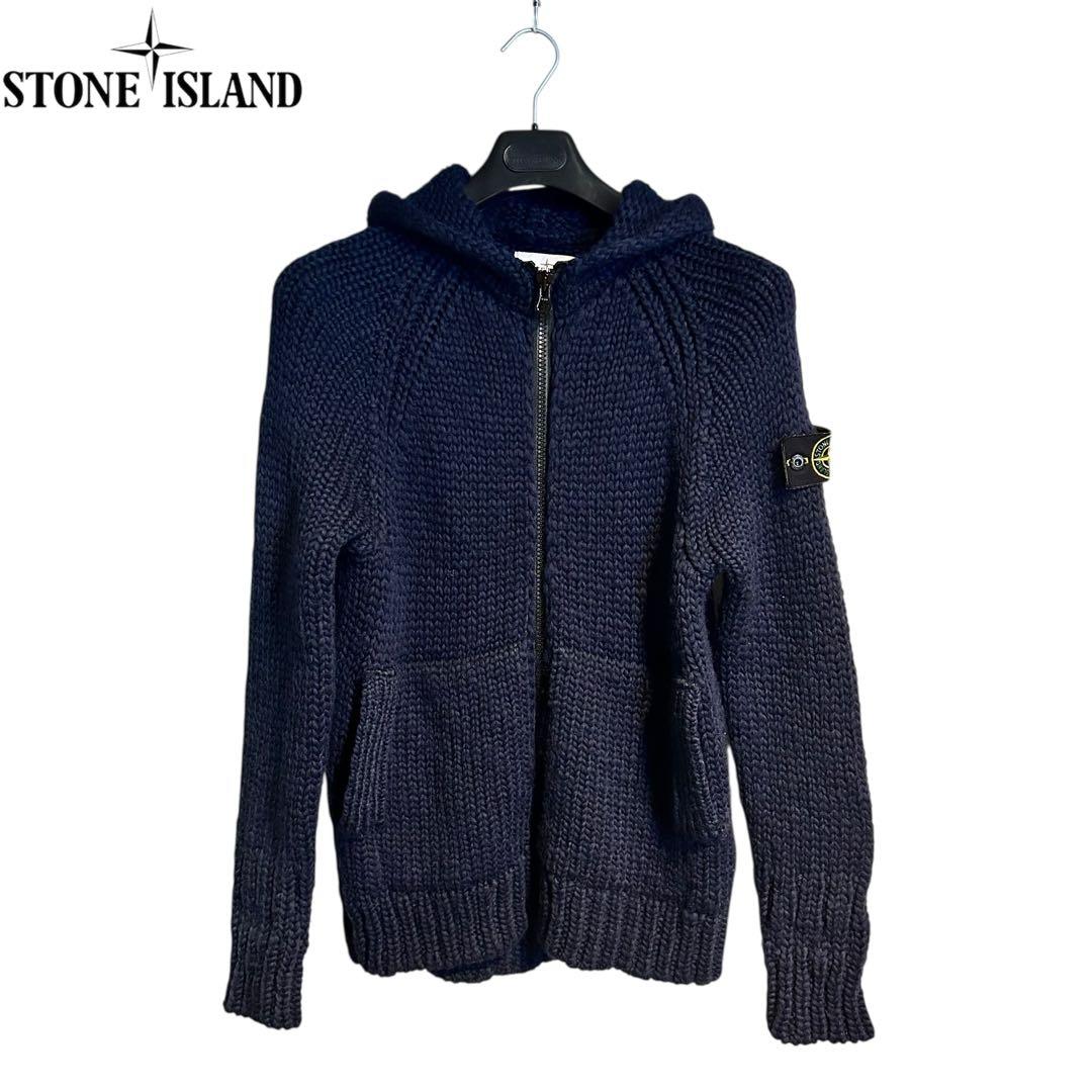 トップス Stone  Hooded Knit Cardigan 23AW M