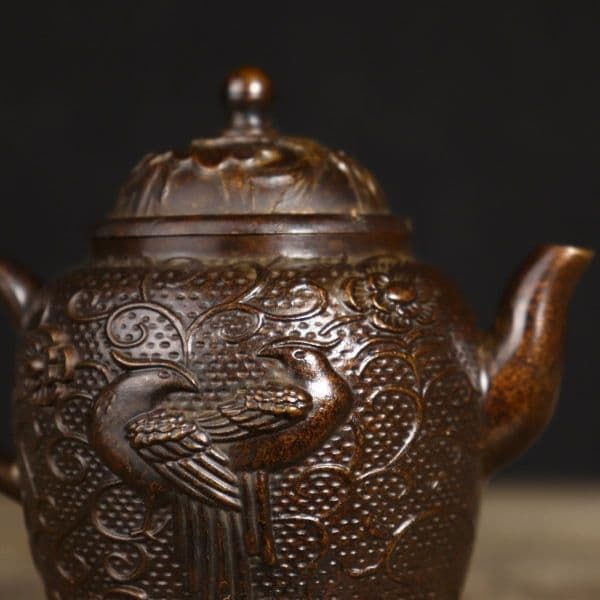 銅 細工 茶道具 急須 徳利 工芸品 美術品 置物