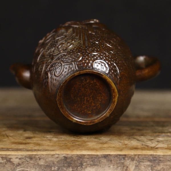 銅 細工 茶道具 急須 徳利 工芸品 美術品 置物