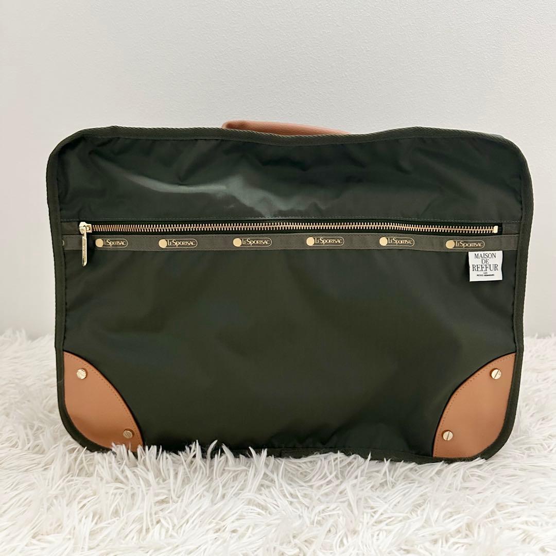 美品✨️レスポートサック メゾンドリーファーコラボ パッキングバッグ カーキ