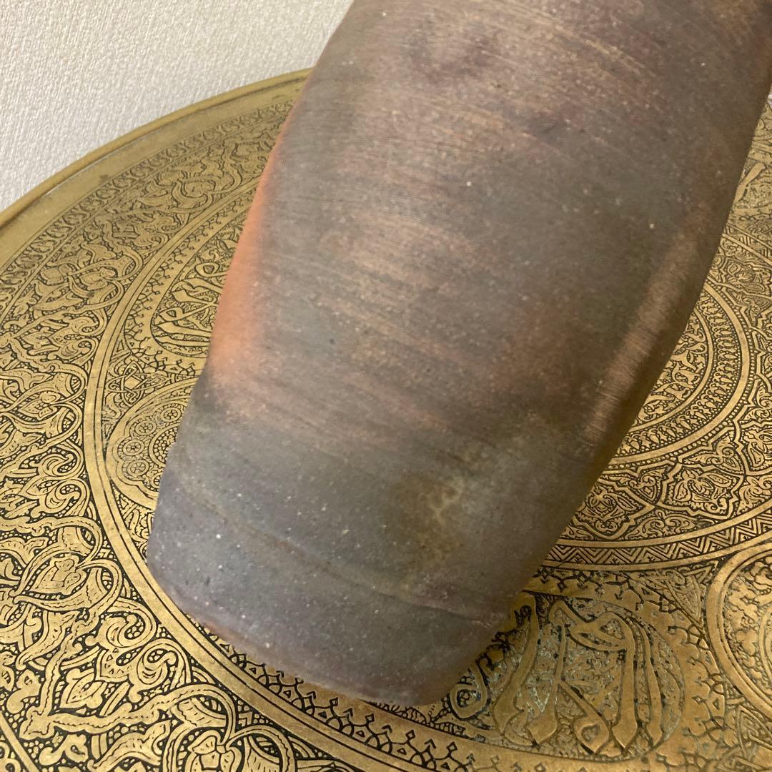 古備前　古花瓶　花生