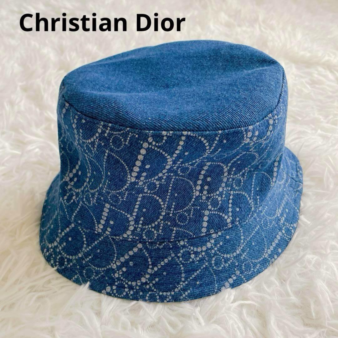 希少 クリスチャンディオール トロッター オブリーク ボブハット ハット T3