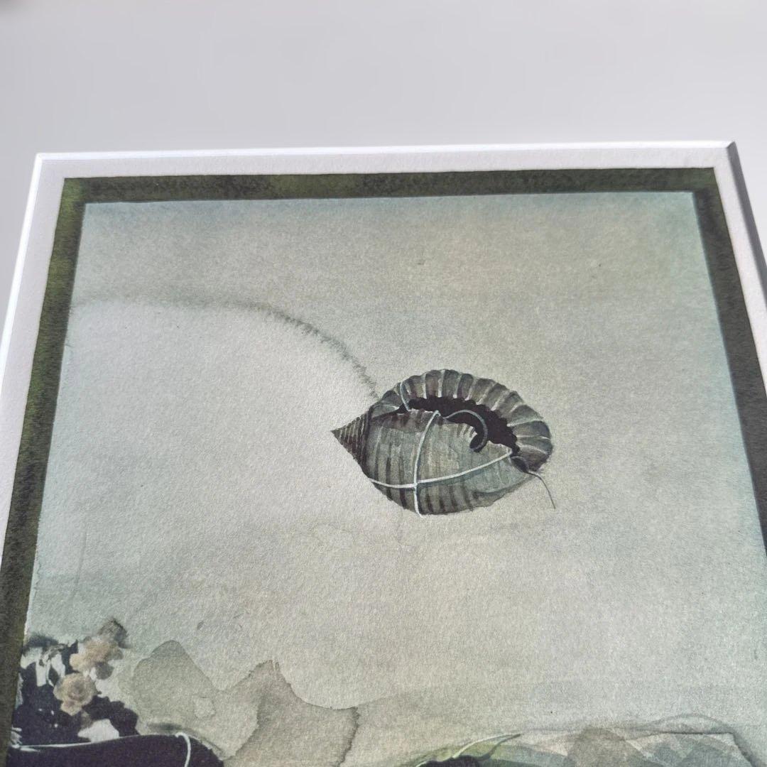 瞬間的お値下げ‼️池田満寿夫　リトグラフ　海と女性 黒フレーム