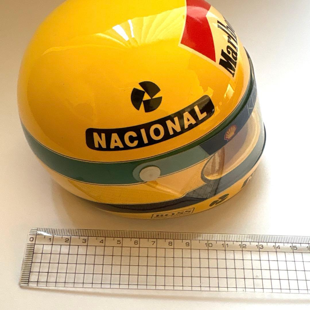 アイルトンセナ レプリカヘルメット　模型　陶器製置物