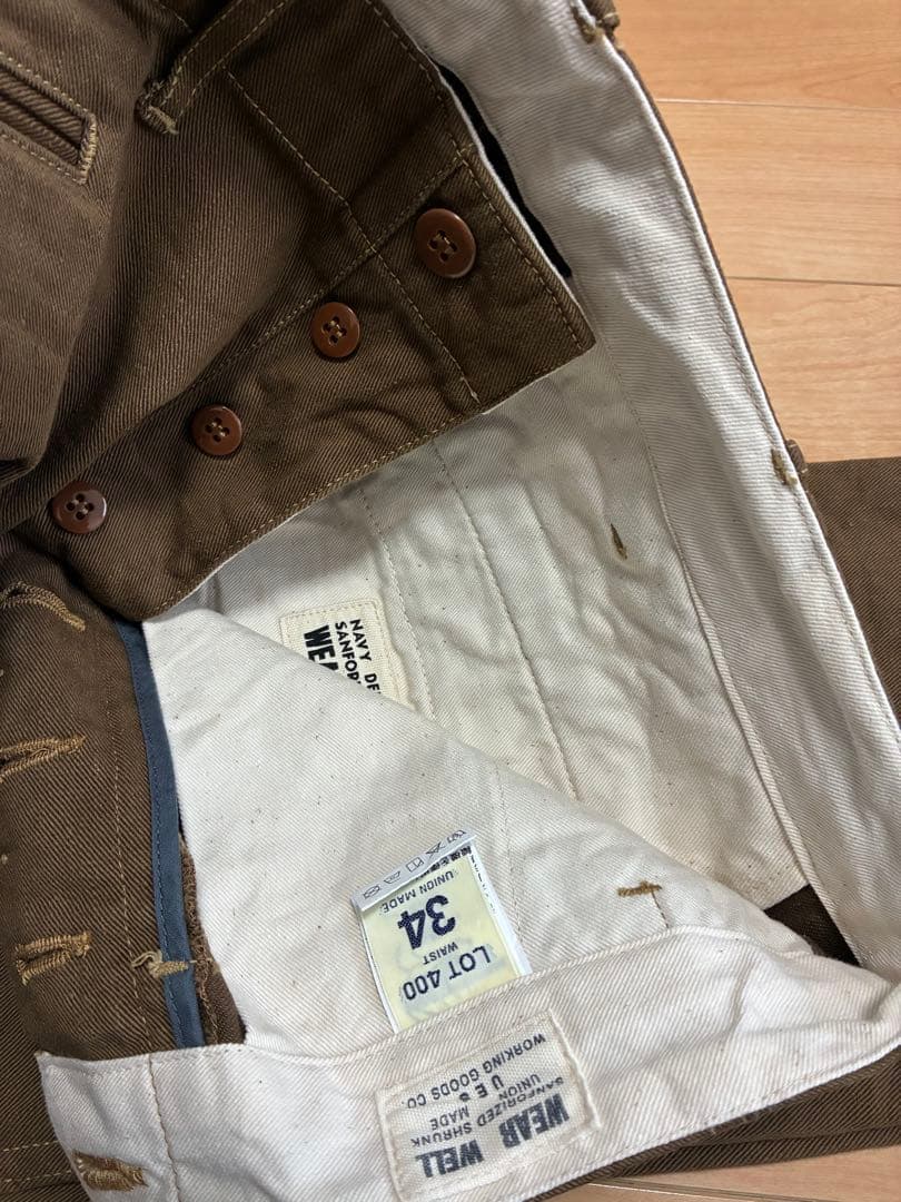 は*や様 UES スリムチノ 34インチ※裾上済