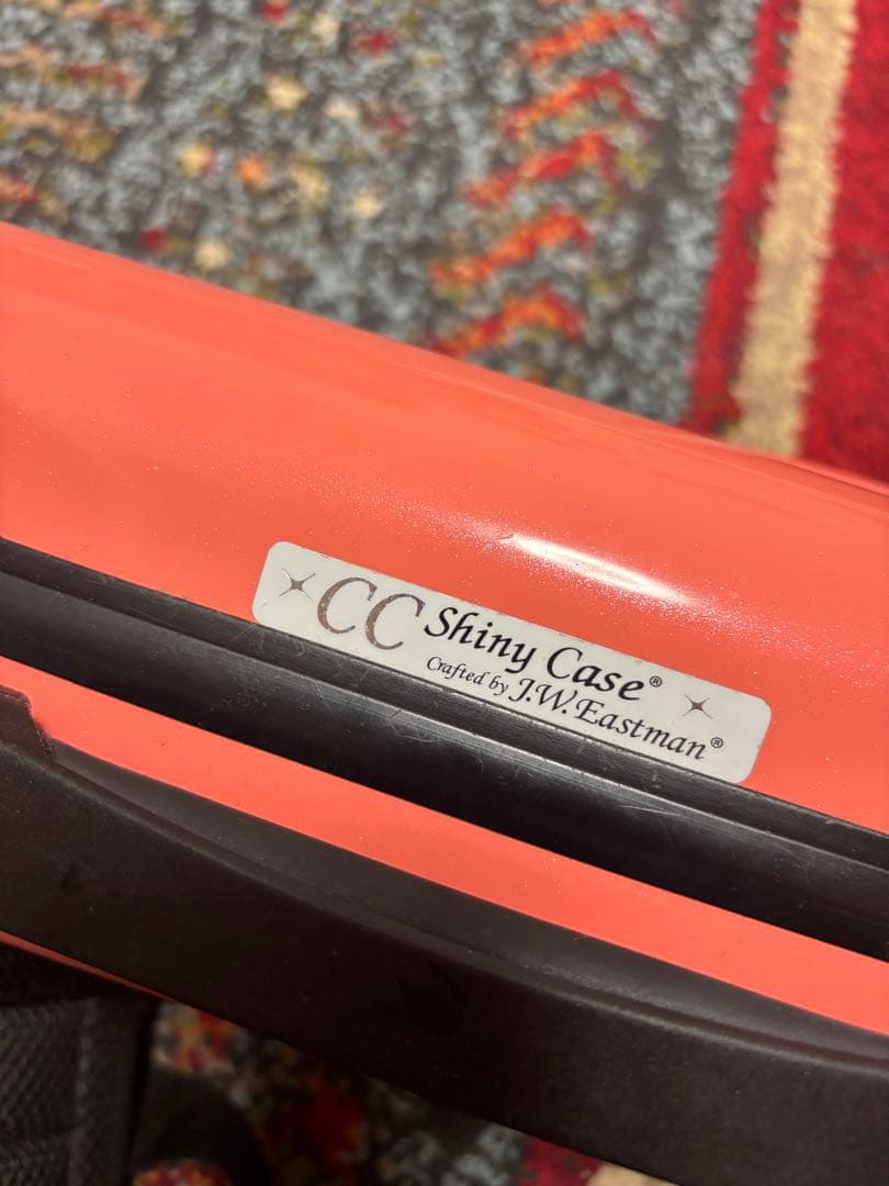 CC Shiny Case II サーモンピンク トランペットケース