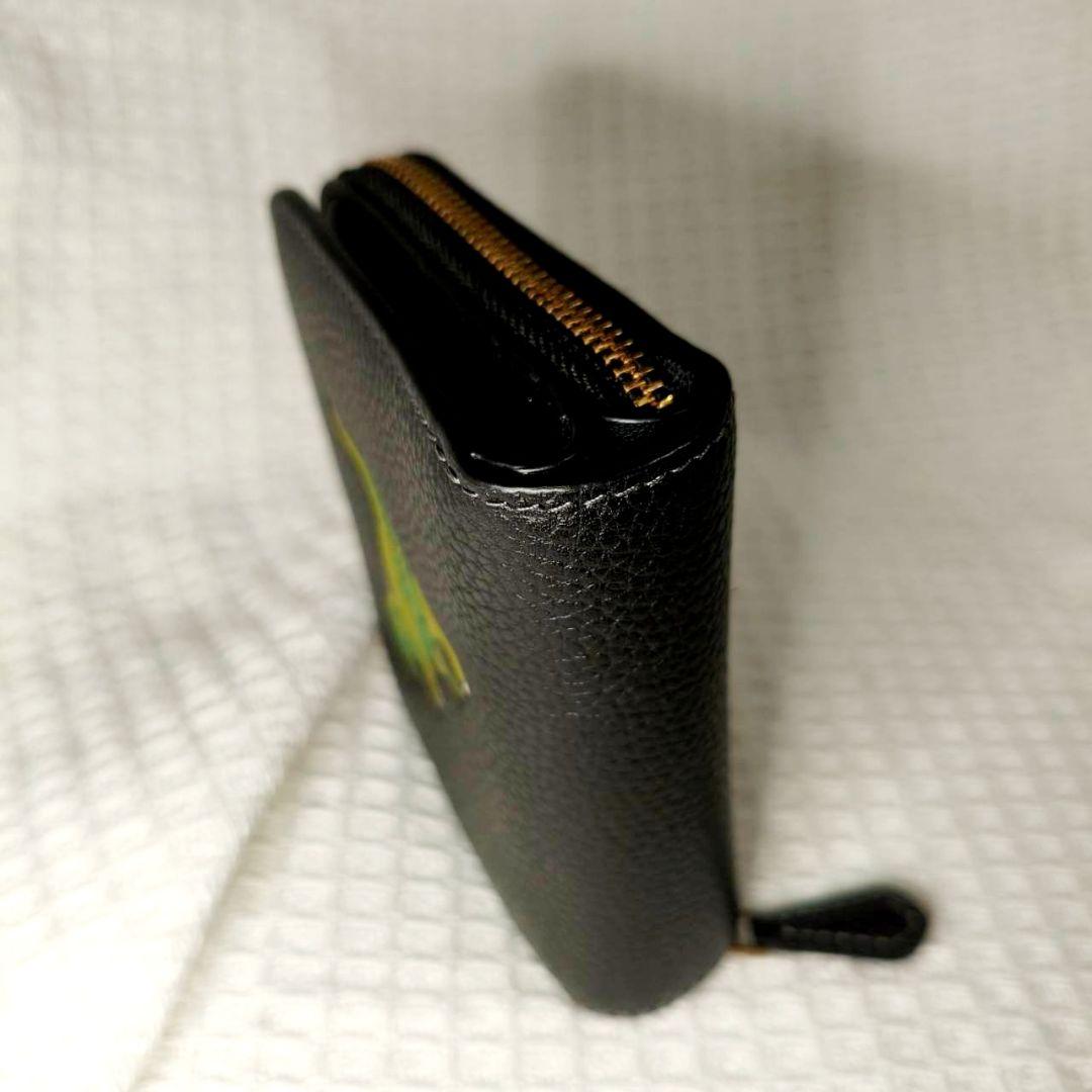 【美品】COACH レキシー 二つ折り財布 ブラック 日本限定　cz120　レザ