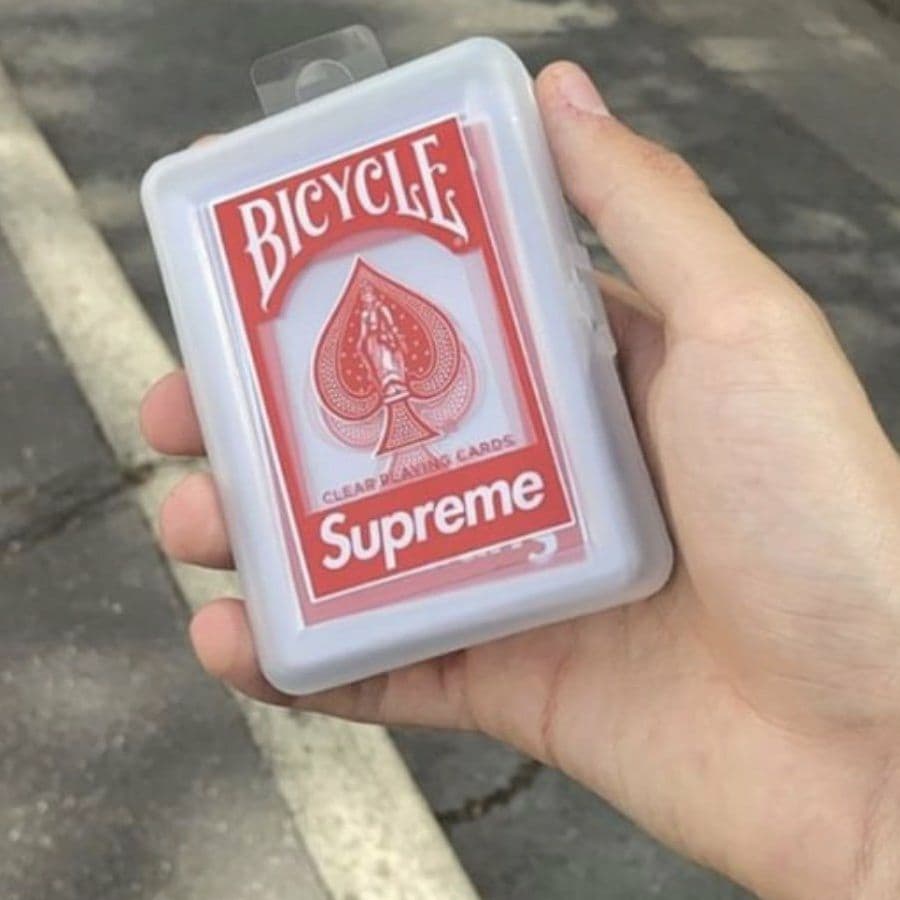 Supreme Bicycle Clear Playing Cards トランプ