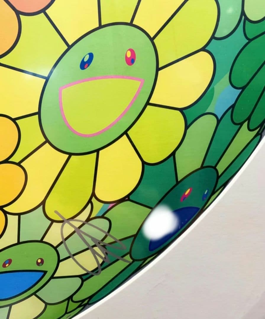 村上隆 版画 【レインボーの心の中】ED300