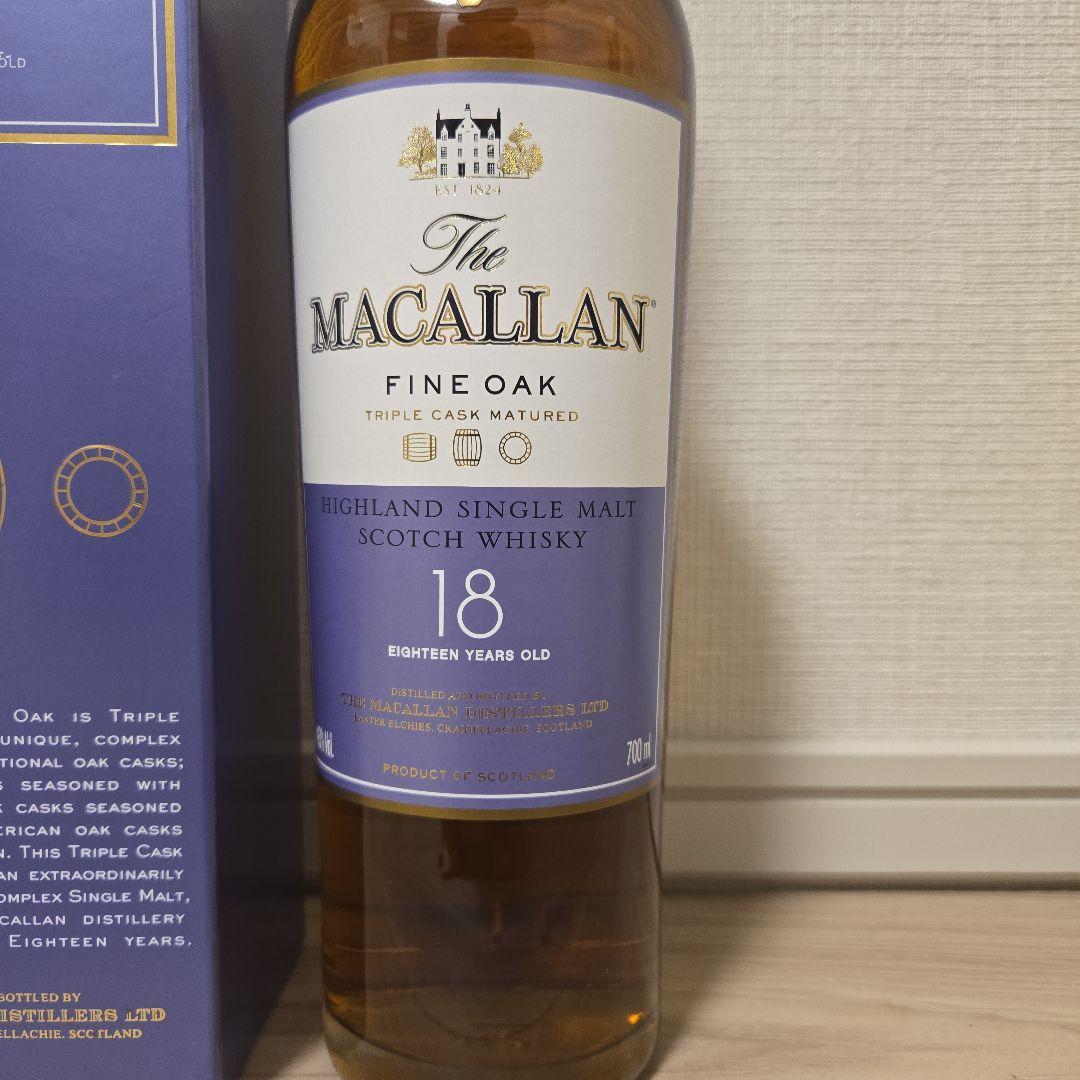 MACALLAN　マッカラン　18年　FINE OAK