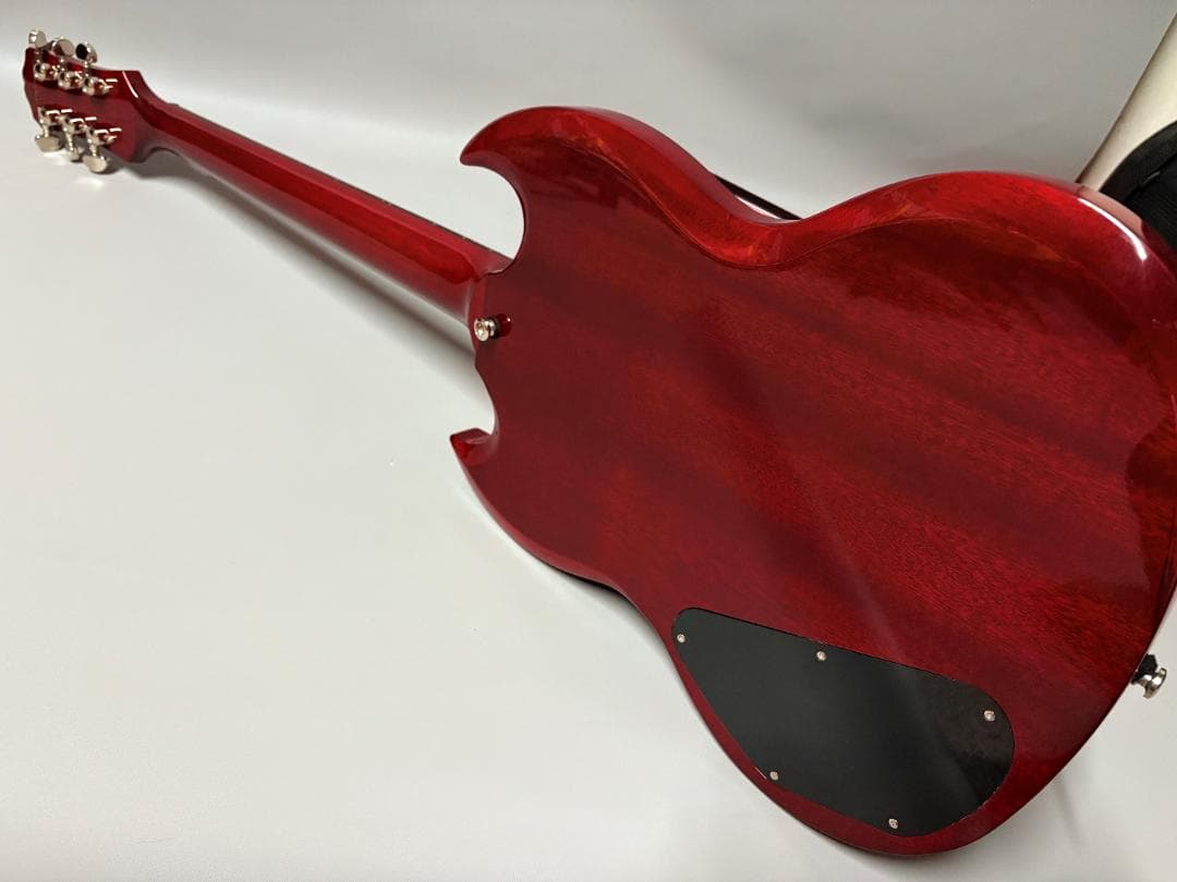谷*一様 王道のチェリー仕様！エピフォンSGスペシャルがこれだ！超美品・純正ギグ