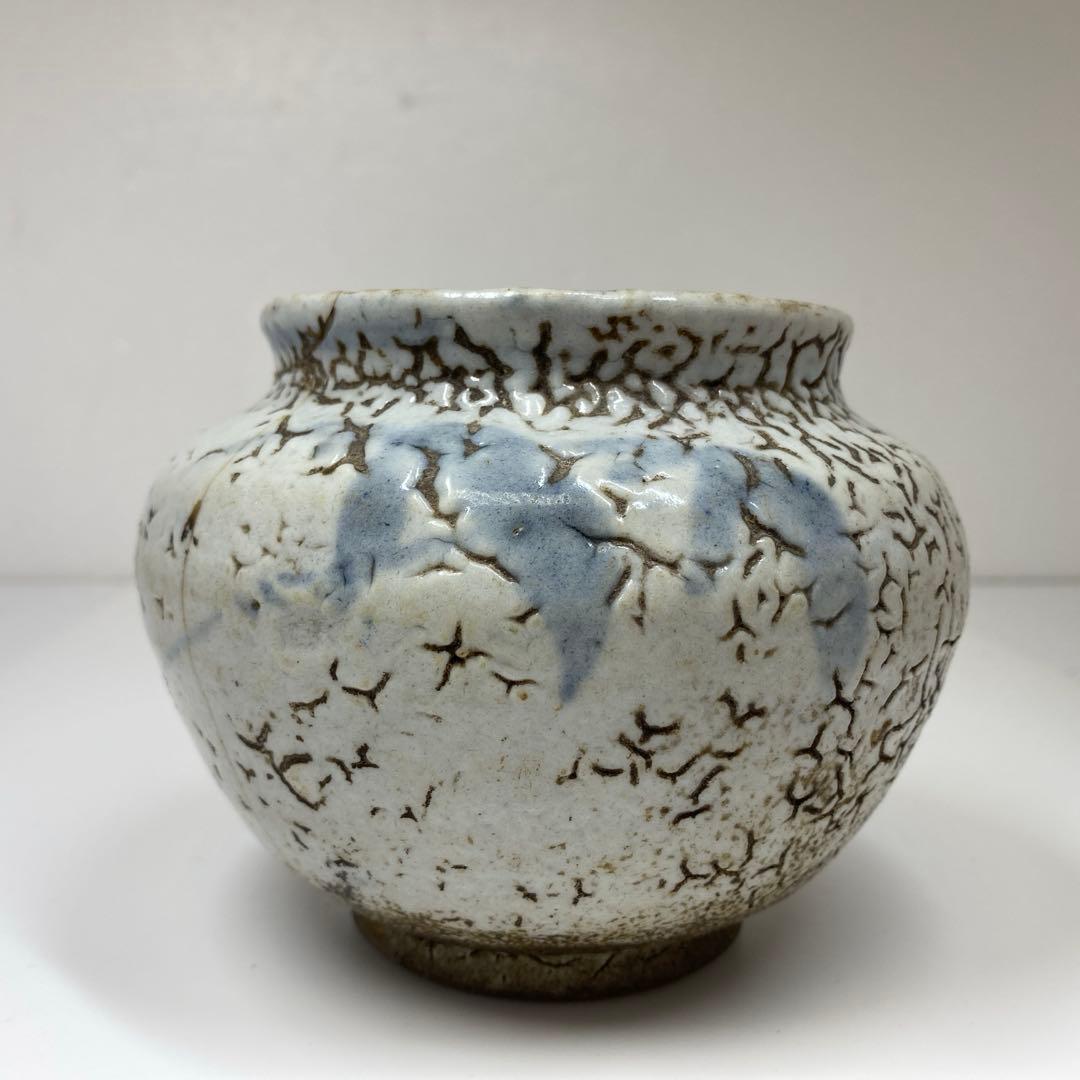 古代　李朝壺　幅約13㎝　東さ7-0710①