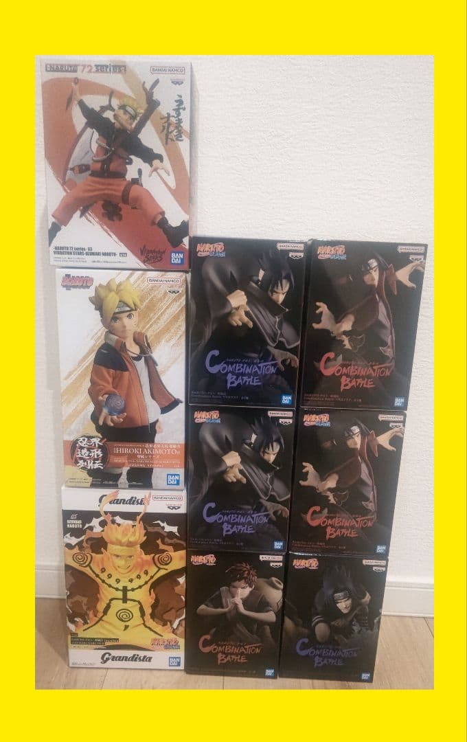 最新フィギュア NARUTO うずまきボルト 我愛羅 サスケ イタチ まとめ売り