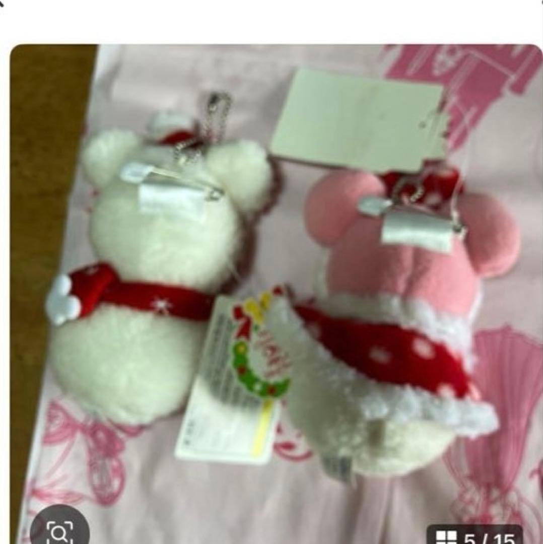 ディズニーリゾート　クリスマスぬいぐるみバッジ他セット〜BOX98