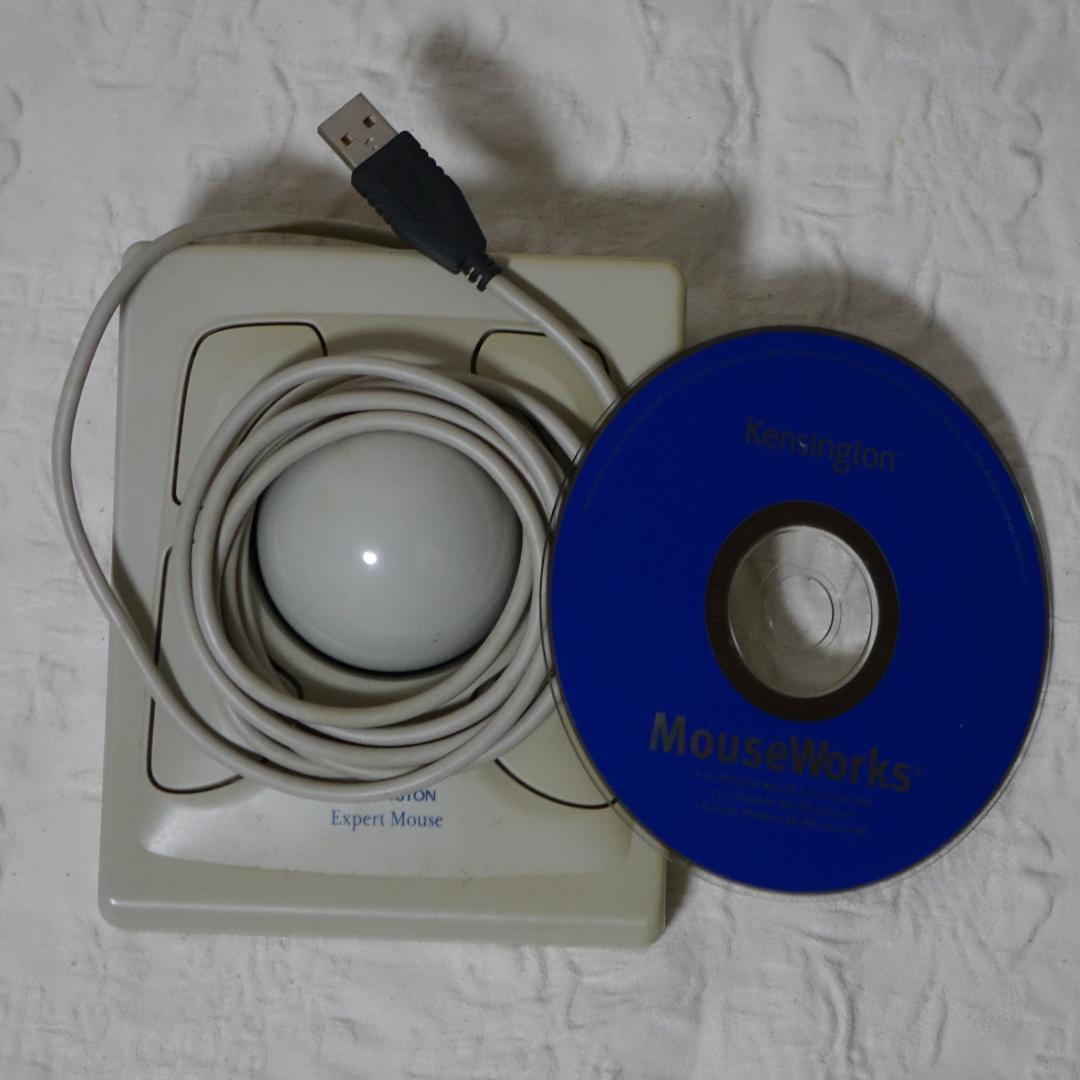 Kensington Expert Mouse USB 白 white