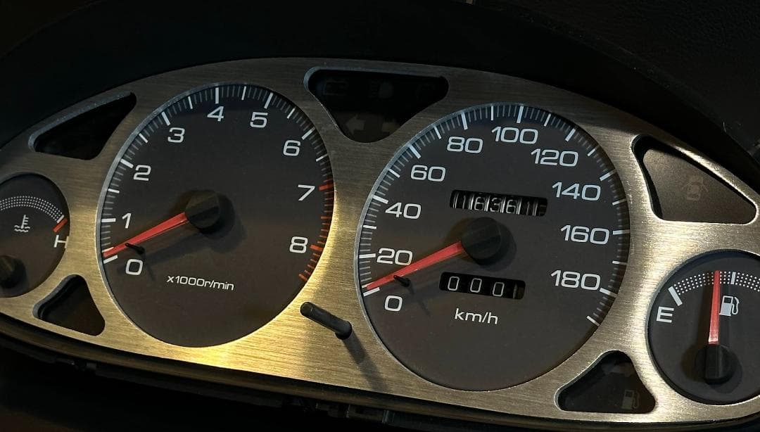 HONDA インテグラ DC1 DC2 メーターパネル タイプR メ m375