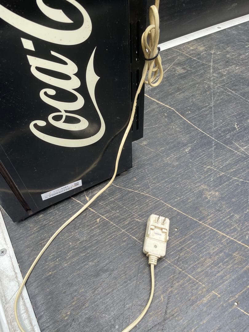 【ジャンク品】Haier　コカコーラ 冷蔵庫 非売品　冷蔵機能無しブラック