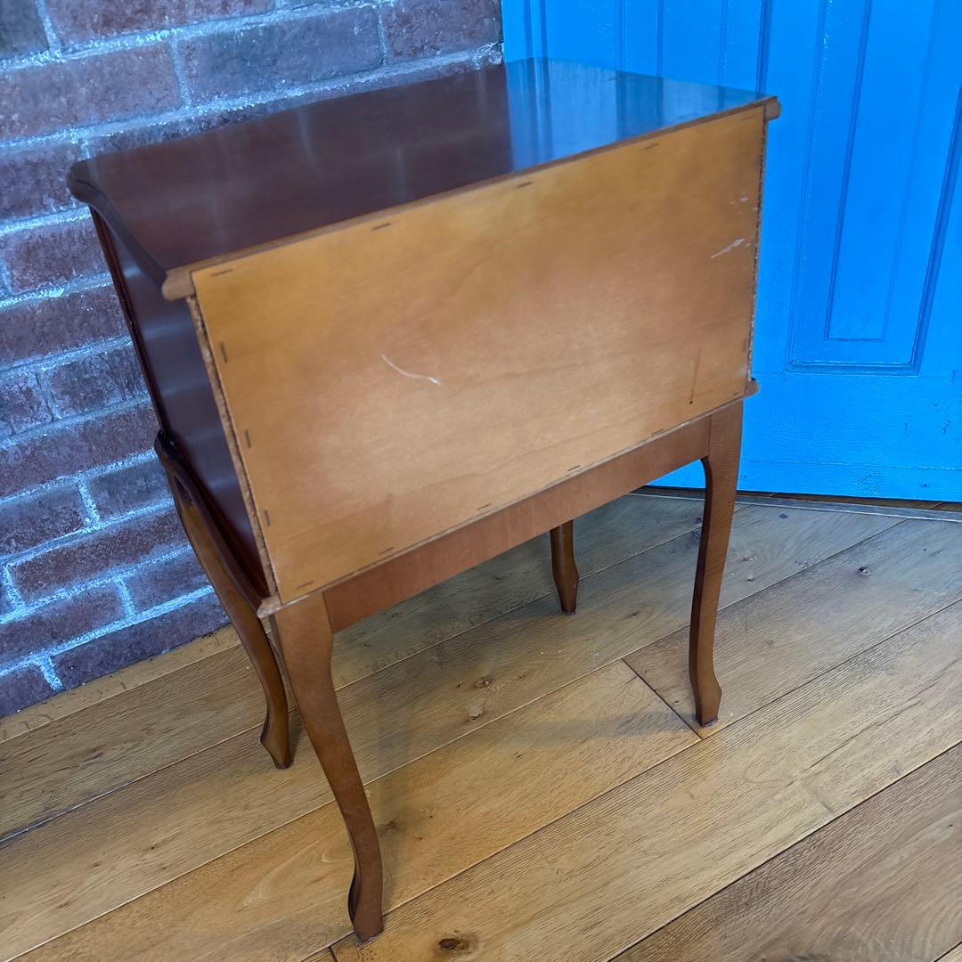 3段引き出し　　猫脚　検索　アンティーク