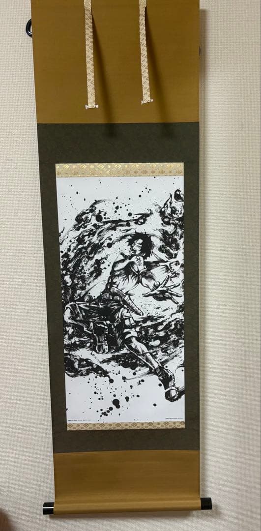 一番くじ ワンピース 匠ノ系譜 トリプルチャンスキャンペーン 墨式 掛軸 エース