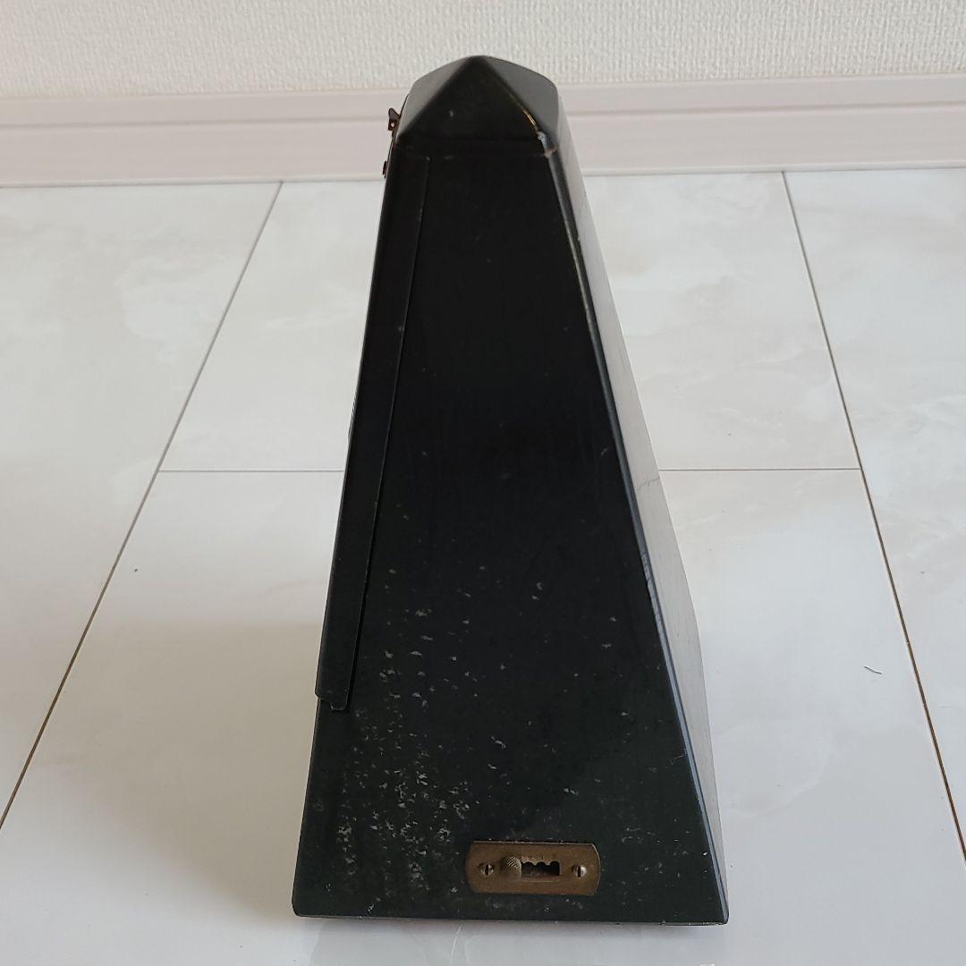 メトロノーム　ゼンマイ式　蓋あり