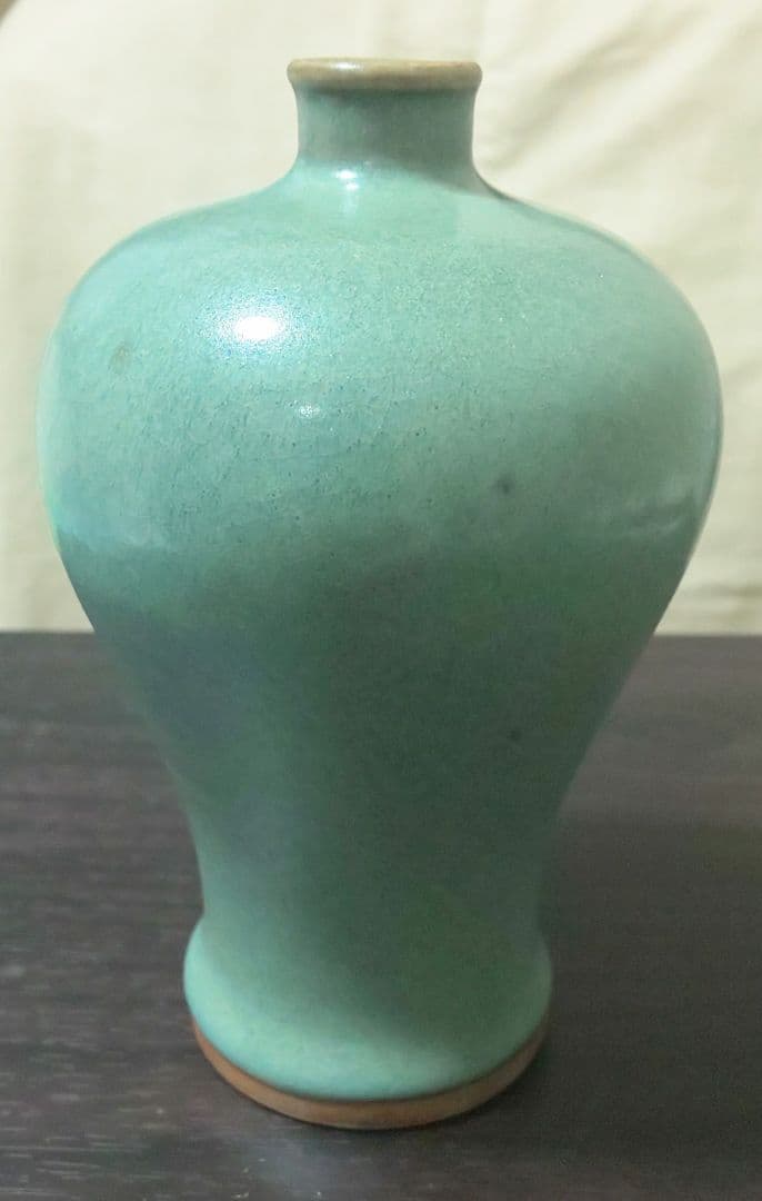 青磁瓶 (せいじへい) 陶磁 明時代 清時代 龍泉窯