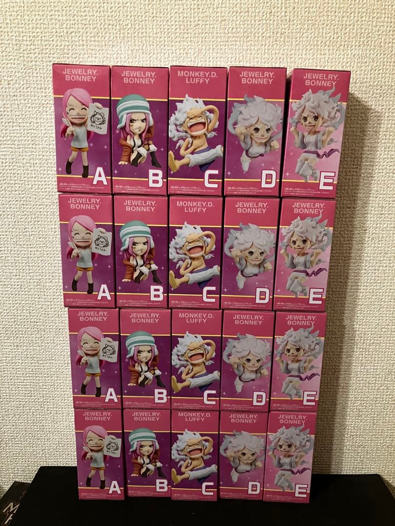 ワンピース ワーコレ ジュエリー・ボニー ヒストリー　20体セット