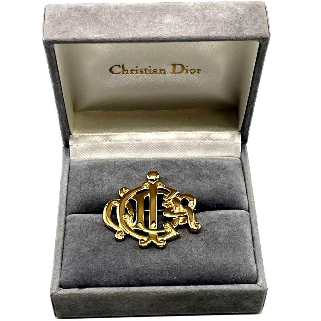 Christian Dior ディオール ブローチヴィンテージ ゴールド